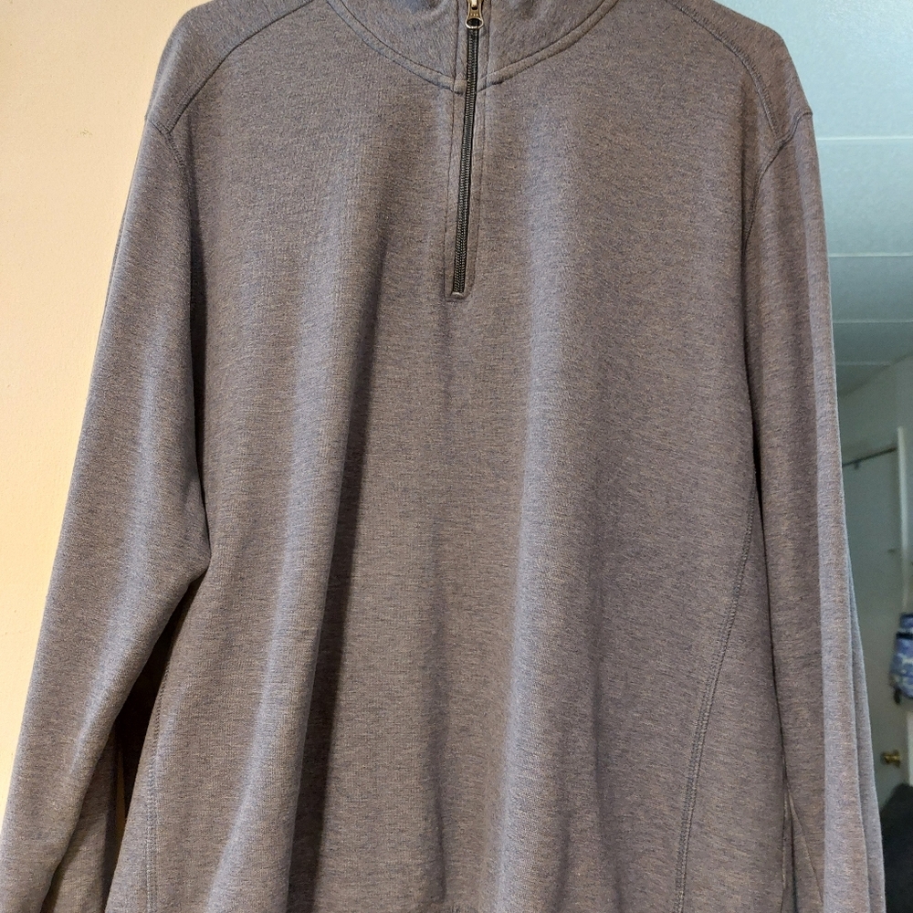 English Laundry Mens 1/4 zip sweater XXL